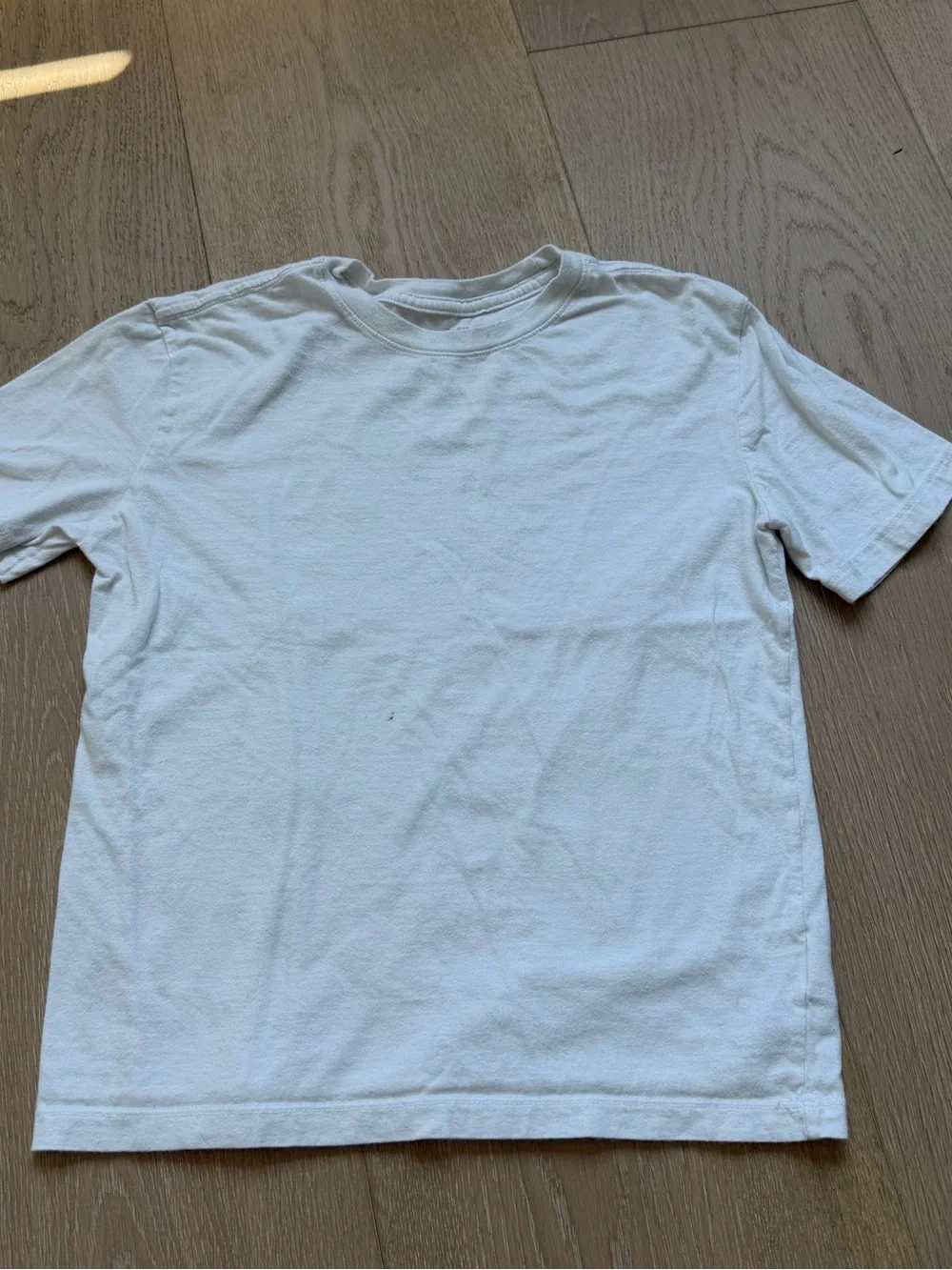 Old Navy kid's White Short Sleeve Crewneck Tee